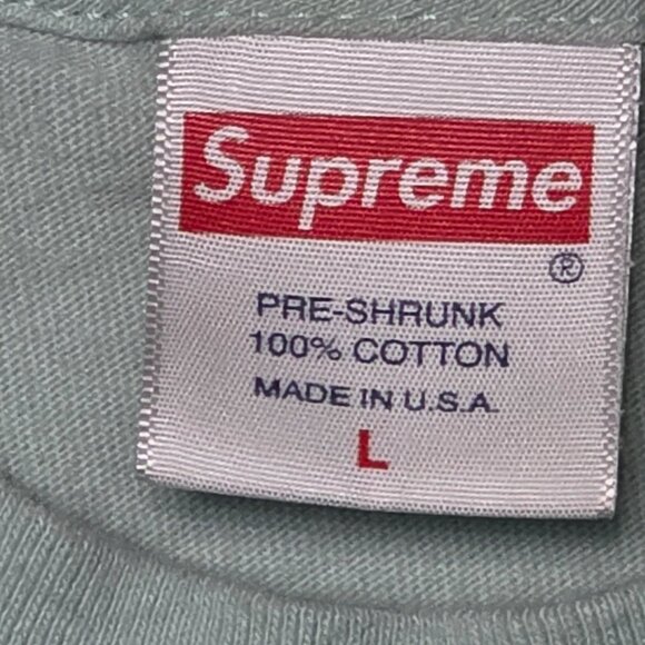 Supreme Shop Tee Light Teal (Large) - Picture 4 of 4